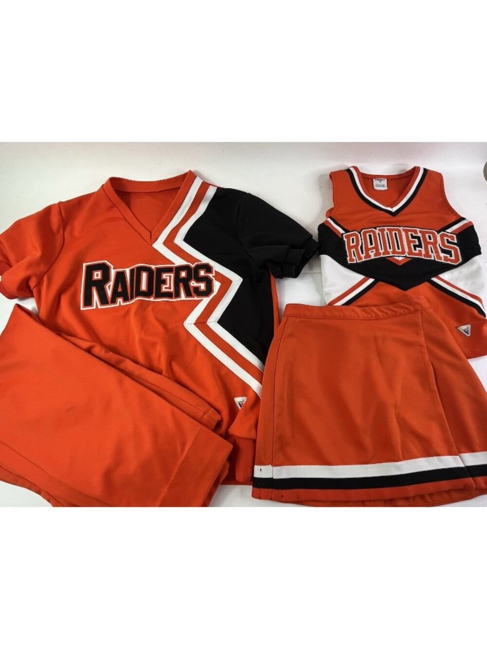 His Hers High School Cheerleader Uniform Raiders 32 Top 24 Skirt Costume Outfit